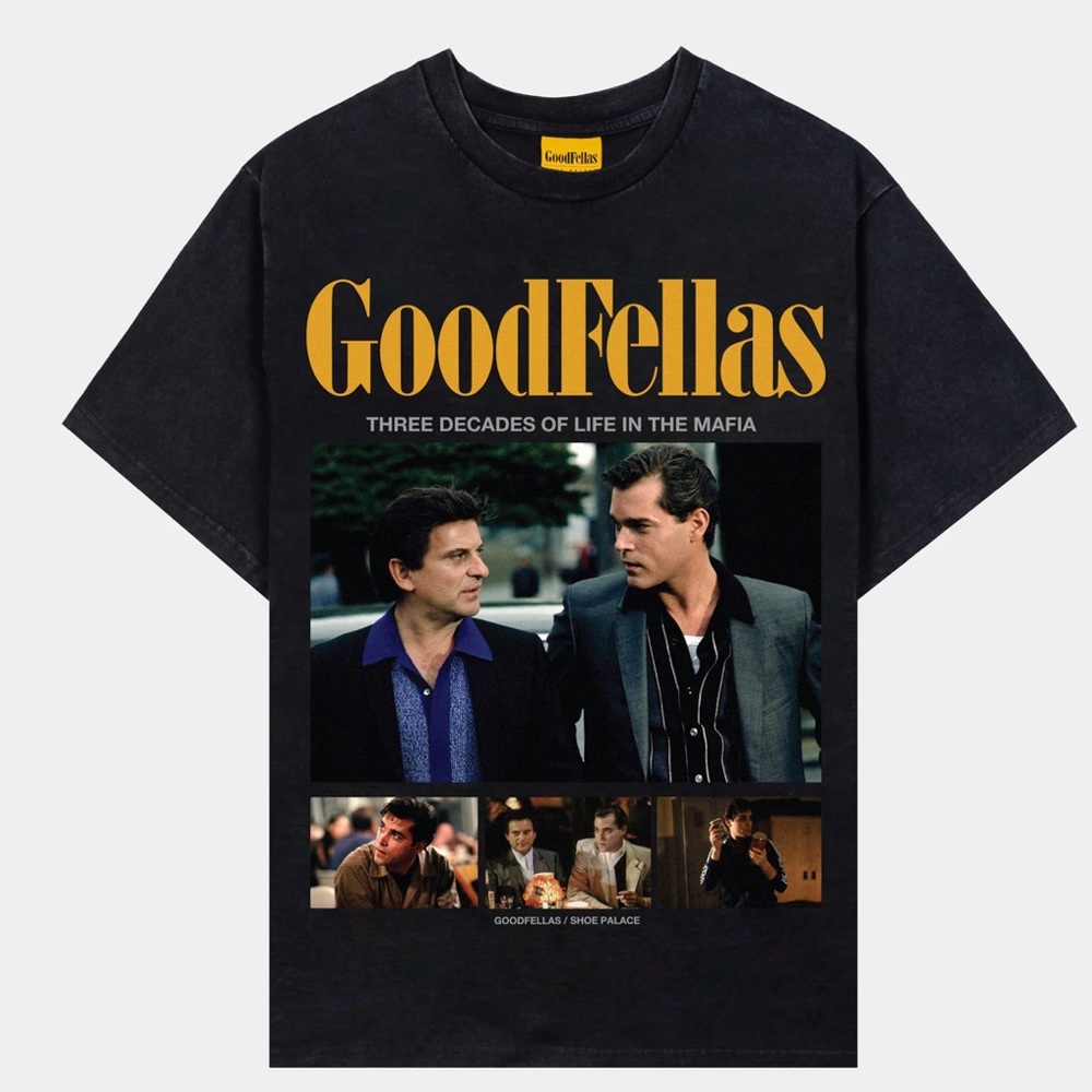 NWT GoodFellas Movie Graphic T-shirt 3 Decades of Life Short Sleeve Mens Size S